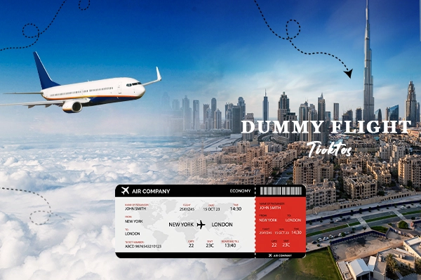 Dummy Flight Ticket Dubai