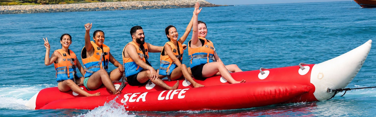 Banana Boat Ride in Dubai
